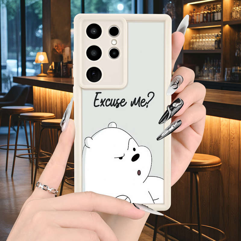 1pc White For Samsung Galaxy A52 5G Phone Cases