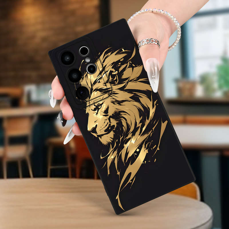 1pc Black For Samsung Galaxy A52 Phone Cases