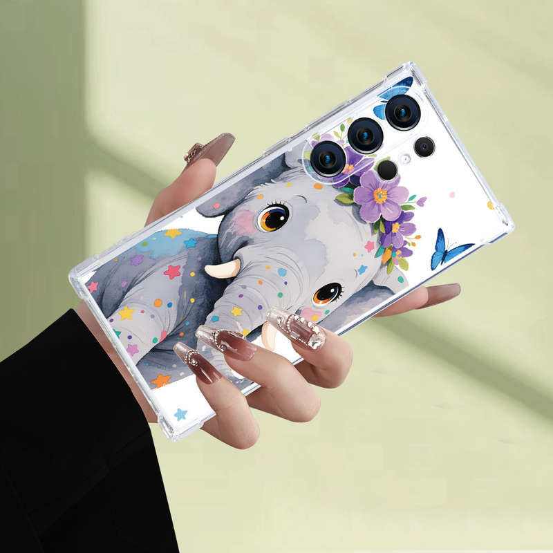 1pc Transparent For Samsung Samsung Galaxy S23 Phone Cases