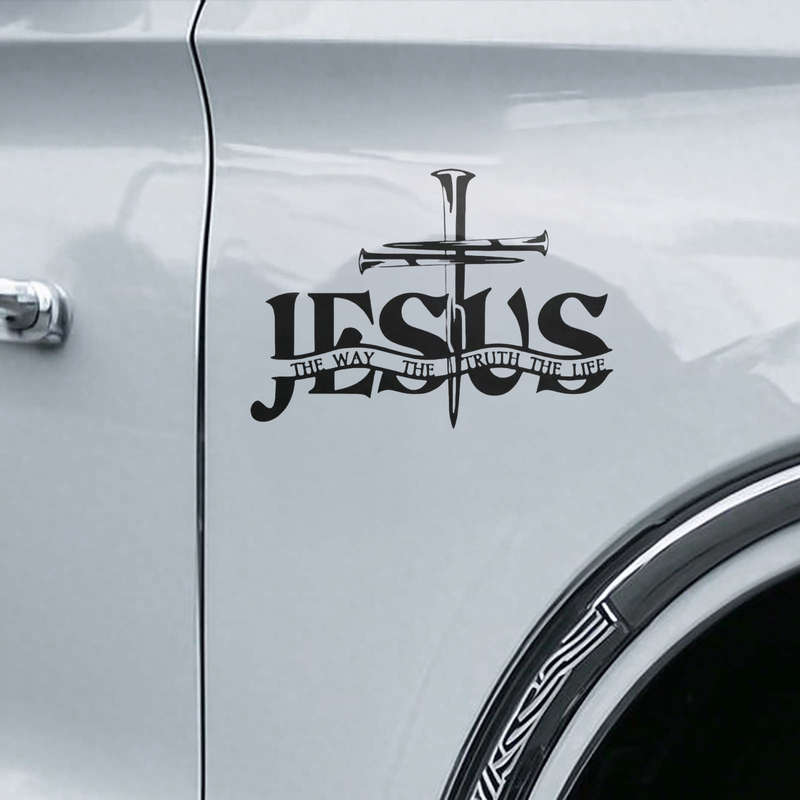 1pc Jesus Christian Themed Stickers
