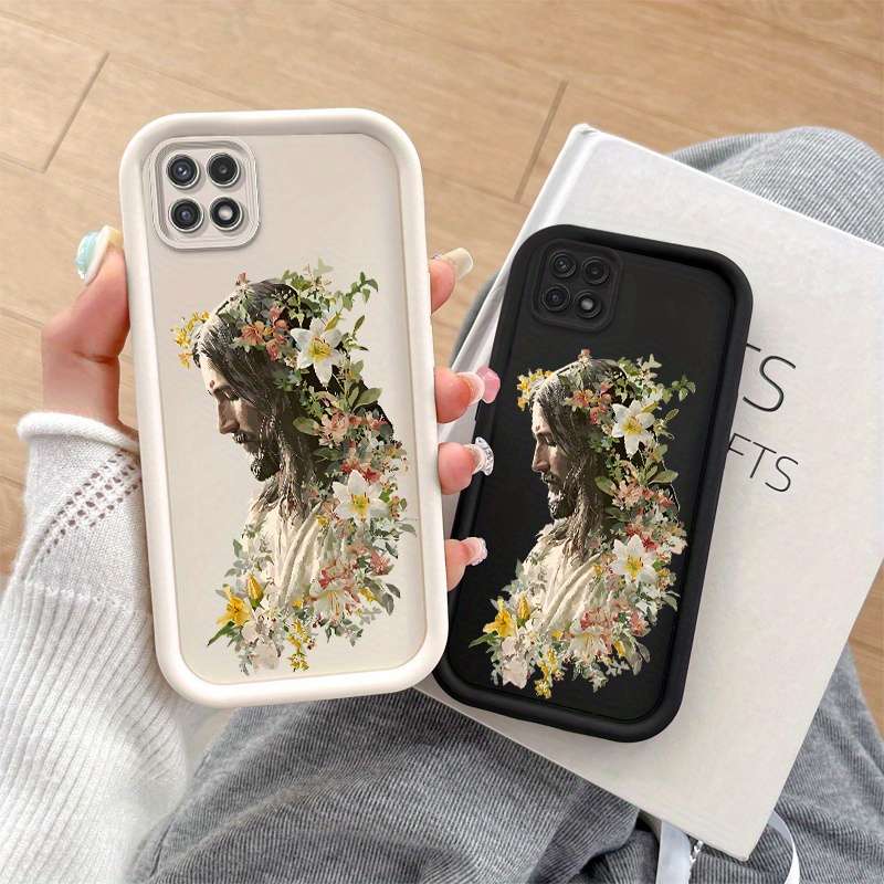 1pc White For Samsung Galaxy A05s Phone Cases