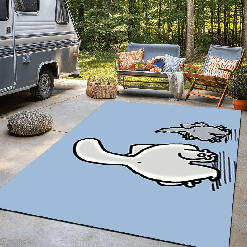 1Pc 60x90cm 23.62x35.43inch Floor Mat