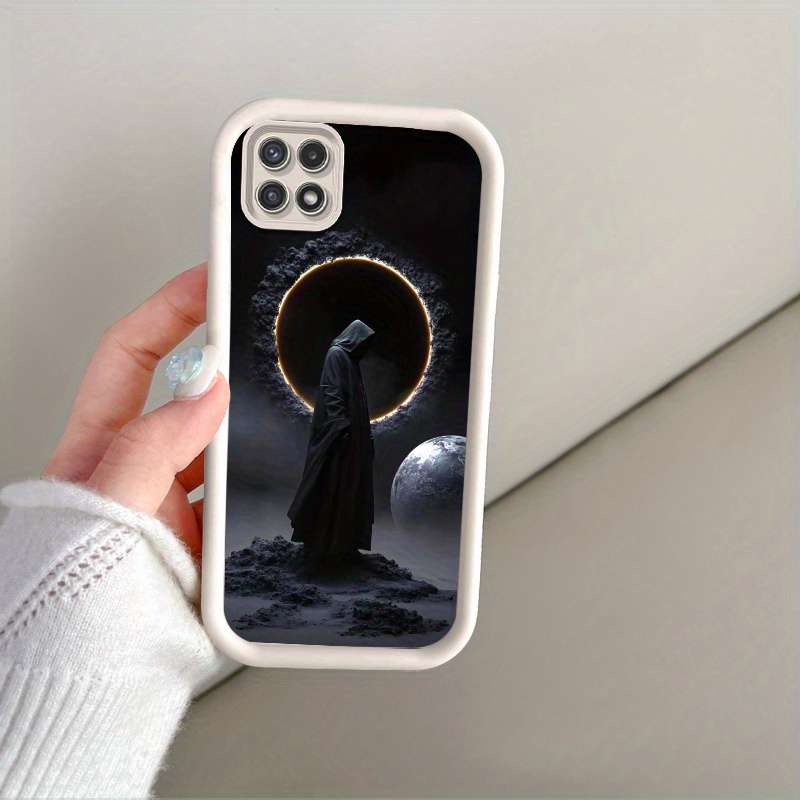 1pc White For Samsung Galaxy A05s Phone Cases
