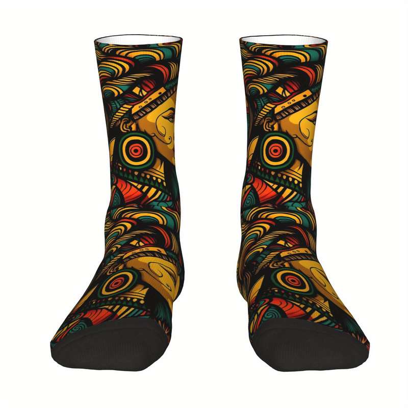 1 Pair Multicolor One Size Socks