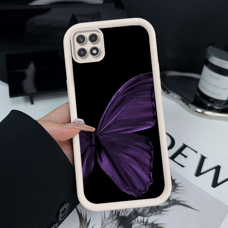 1pc A-Brown For Samsung Galaxy A05s Phone Cases