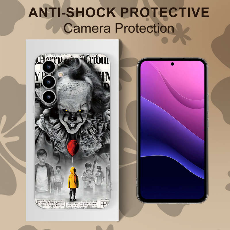 1pc Transparent For Samsung Samsung Galaxy S23 Phone Cases