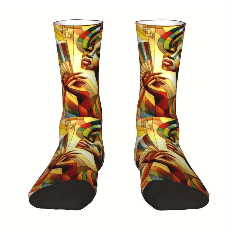 1 Pair Multicolor One Size Socks