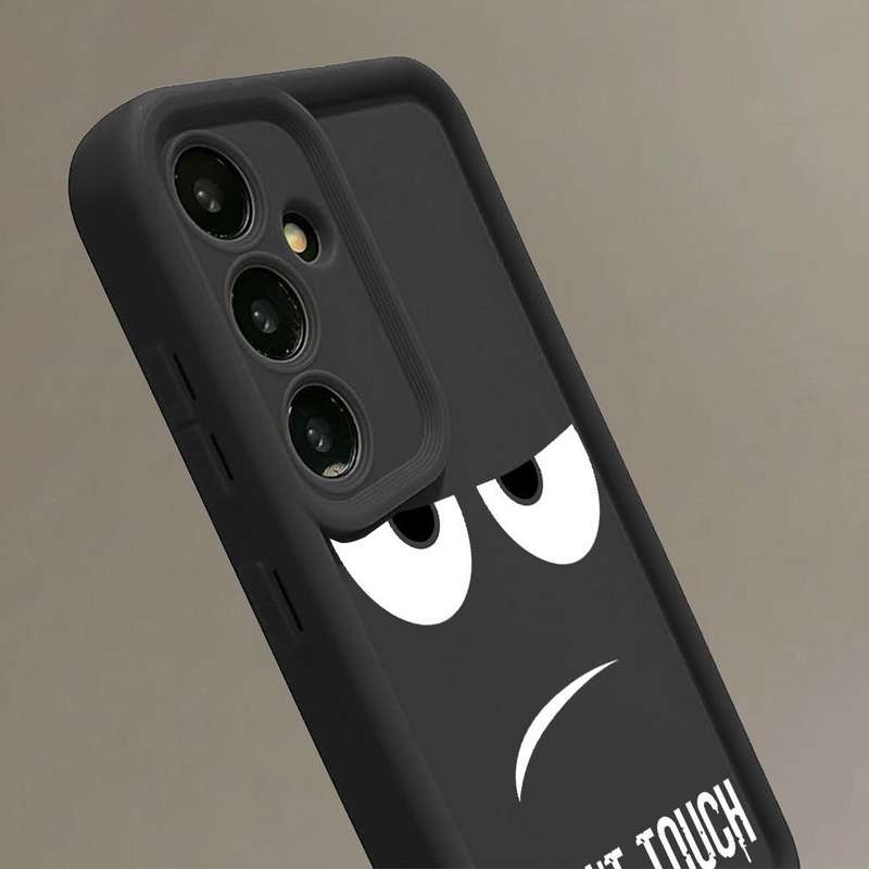 1pc Black For Samsung Galaxy A55 5G Phone Cases