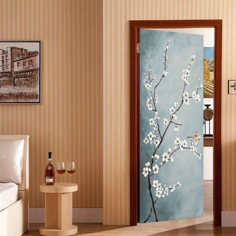1Pc 76.96x199.9cm Door Window Sticker