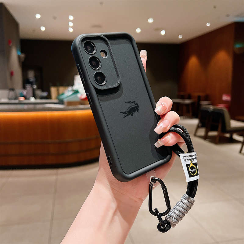 1pc Black For Samsung Galaxy A55 5G Phone Cases