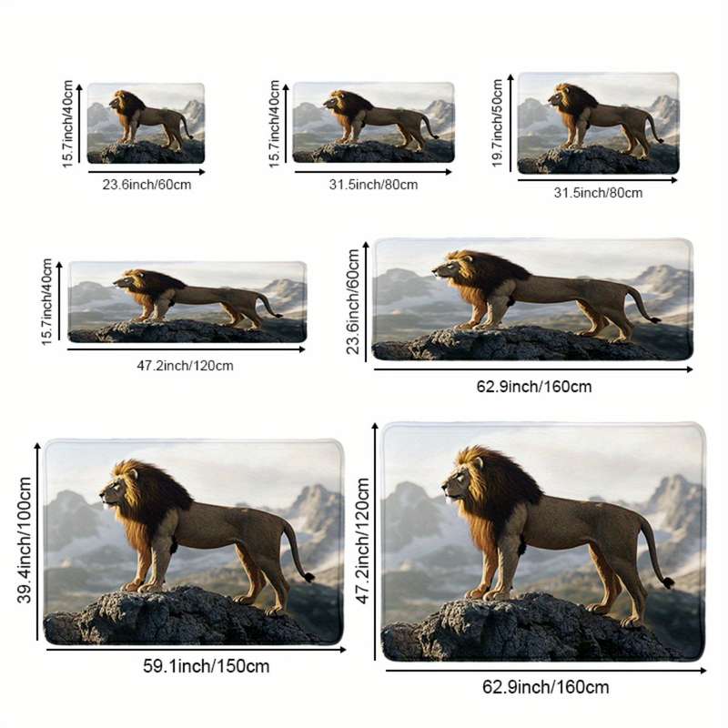 1Pc 120x16cm Floor Mat