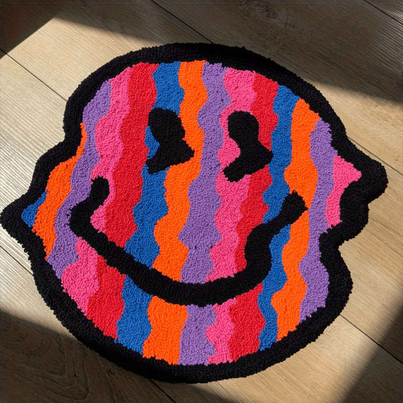 1Pc Mixed Color 60x60cm 23.6x23.6inch Floor Mat