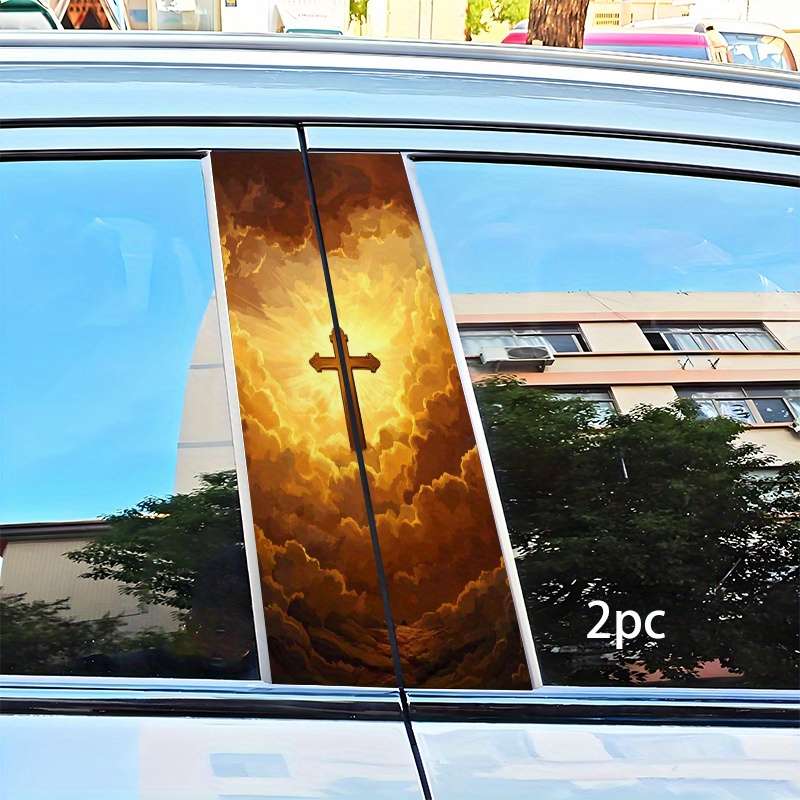 2pc  Jesus Christian Themed Stickers