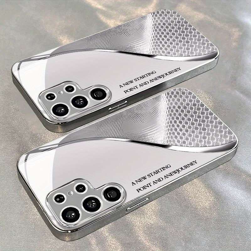 1pc  silvery  For Samsung Galaxy Note 10 Phone Cases