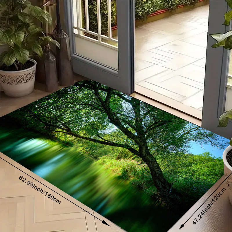 1Pc 47.24x62.99inch 120x160cm Floor Mat