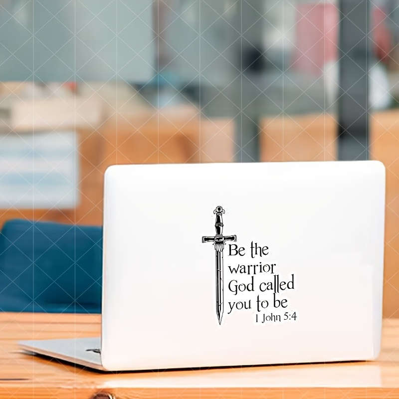 2pcs 13.79x11.0cm Jesus Christian Themed Stickers