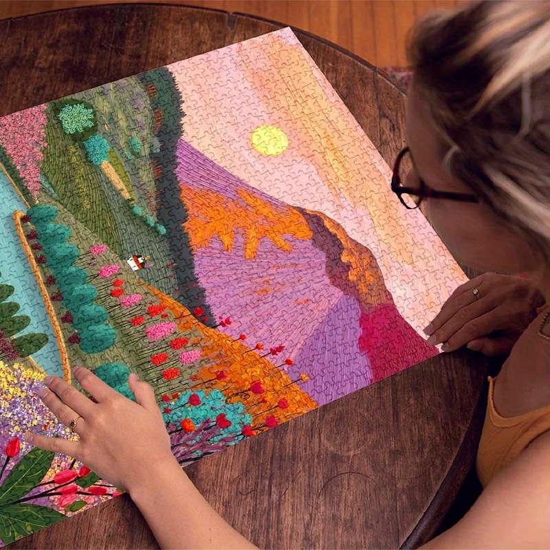 1000 Piece Paper Jigsaw Puzzle For Adults