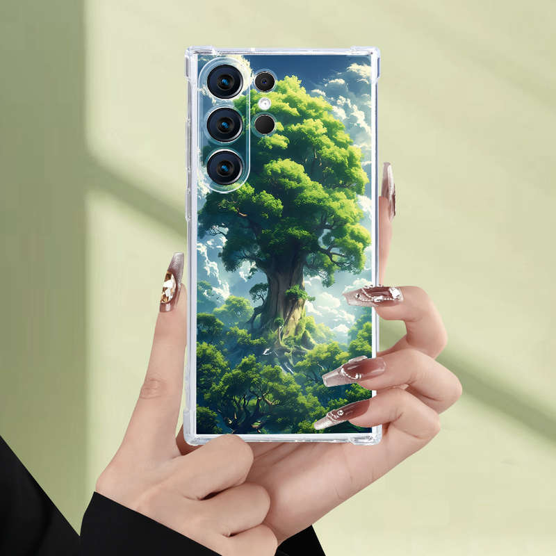 1pc Transparent For Samsung Samsung Galaxy S23 Phone Cases