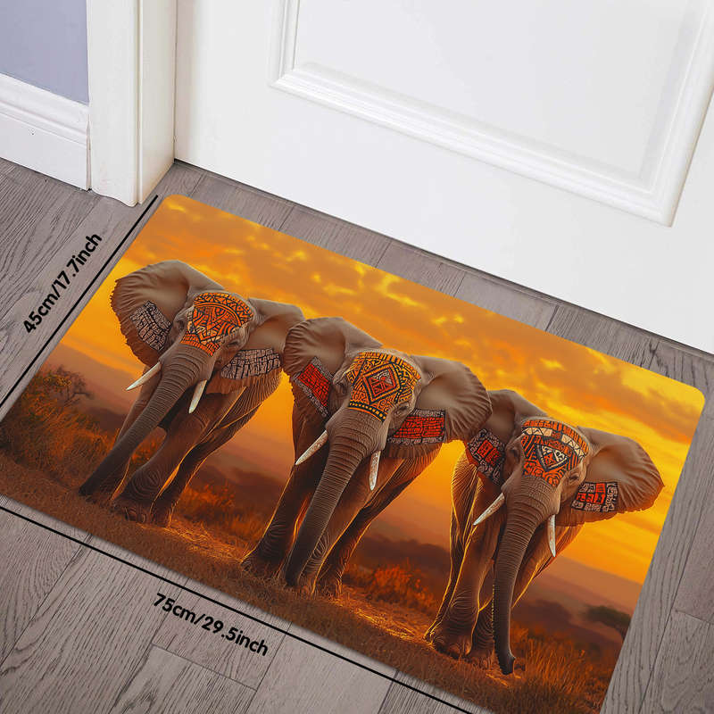 1Pc HM454 45x75cm 17.7x29.5inch Floor Mat