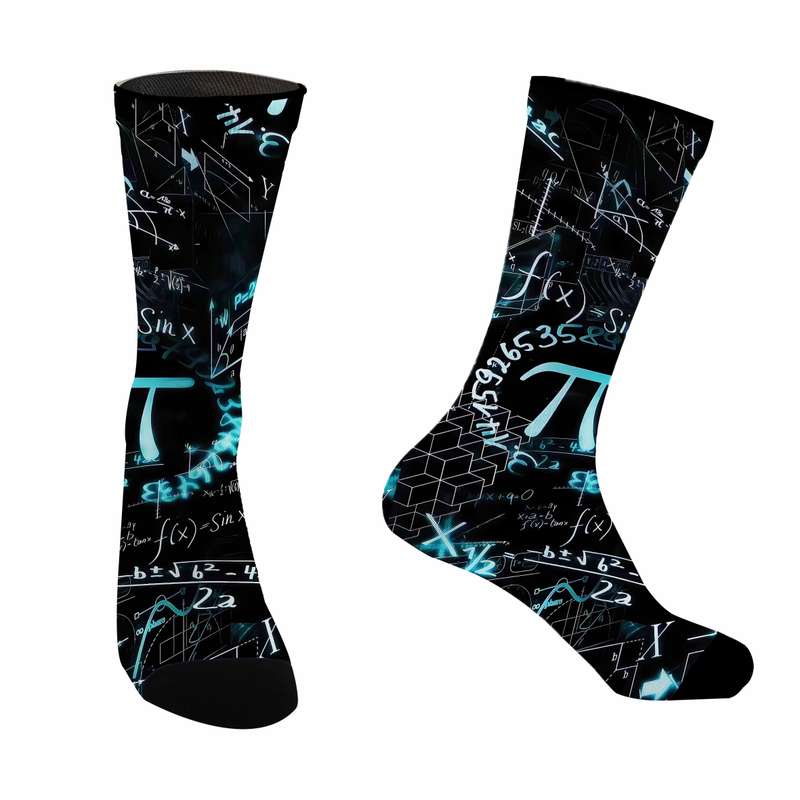 1 Pair Multicolor One Size Socks