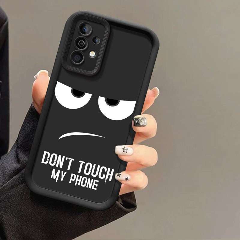 1pc Black For Samsung Galaxy A55 5G Phone Cases