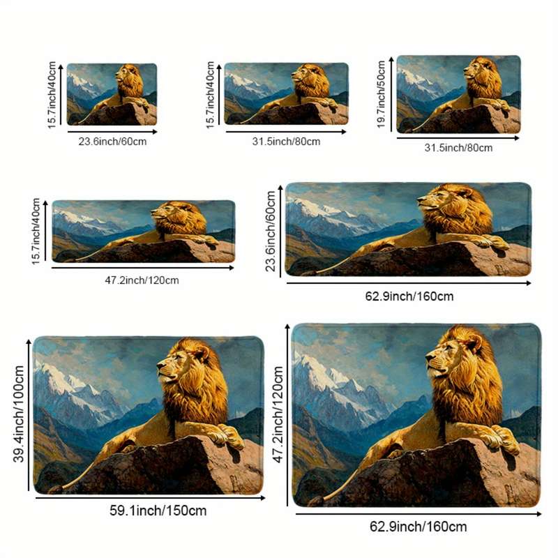 1Pc 50x8cm Floor Mat