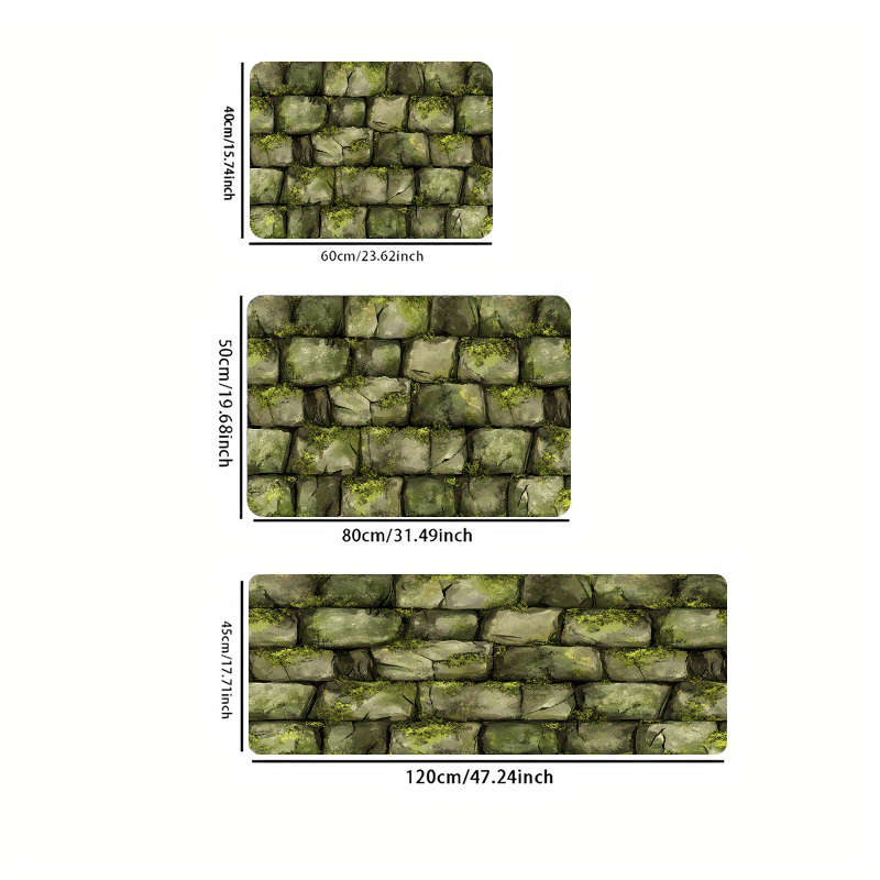 1Pc 17.7x47inch 45x120cm Floor Mat