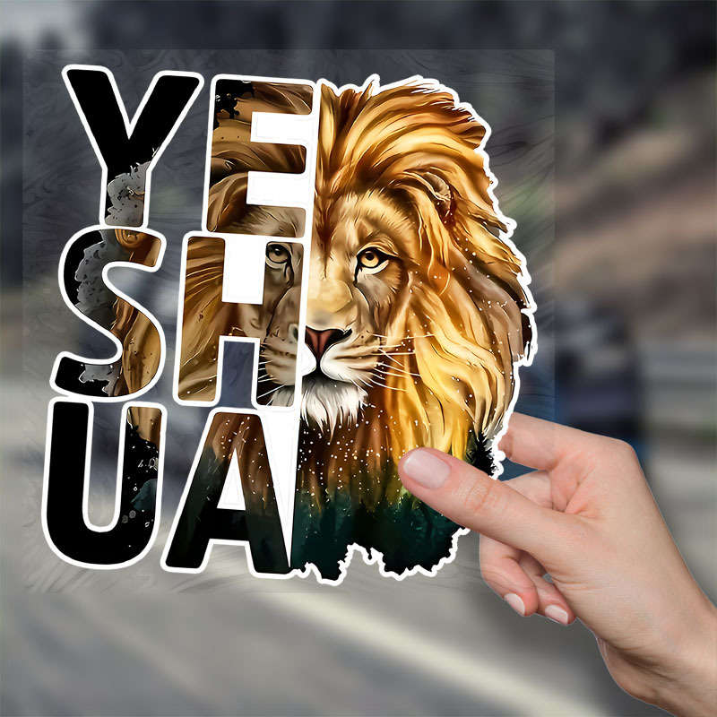1Piece Jesus Christian Themed Stickers