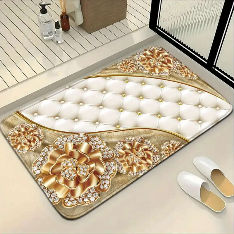 3-Piece Nordic Style Bathroom Mat Set
