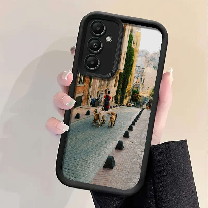 1pc Black For Samsung A26 Phone Cases
