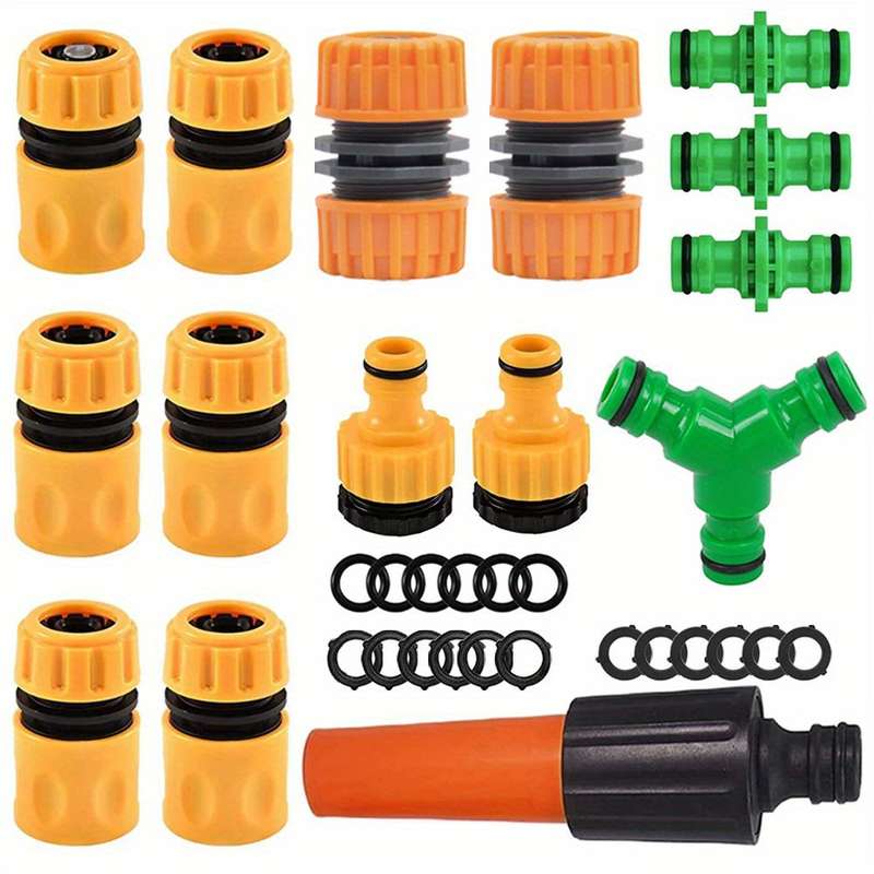 18Pcs Set Garden Hose Quick Connector Set