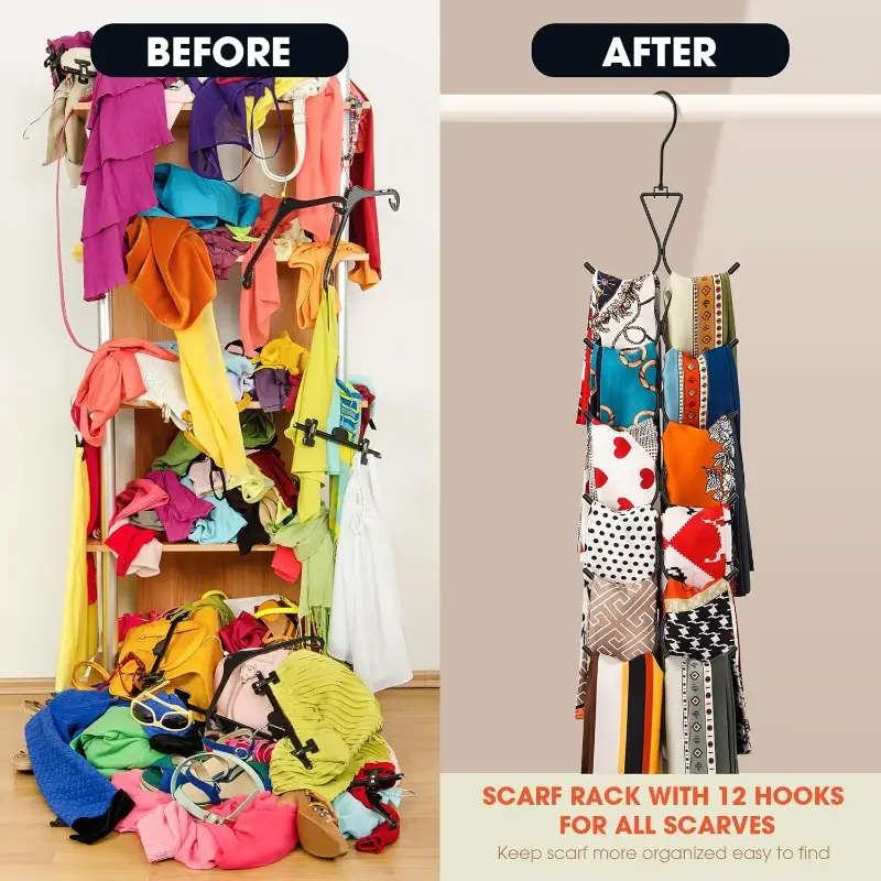 Metal Level 12 Scarf Hanger