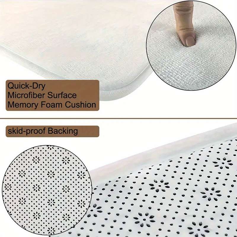 1Pc 80x120cm Floor Mat
