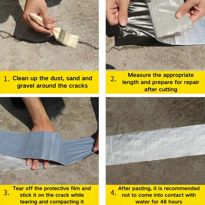 Waterproof Self-adhesive Aluminum Foil Tape Sealant