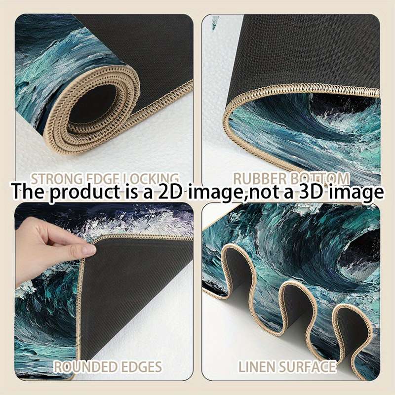 1Pc 45x75cm Floor Mat