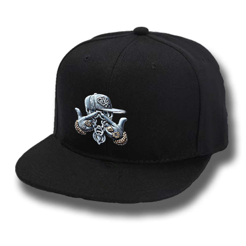 1pc Hip Hop Rapper LOGO Sunshade Snapback Hip Hop Caps Basketball Cap Fishing Hat Street Baseballca