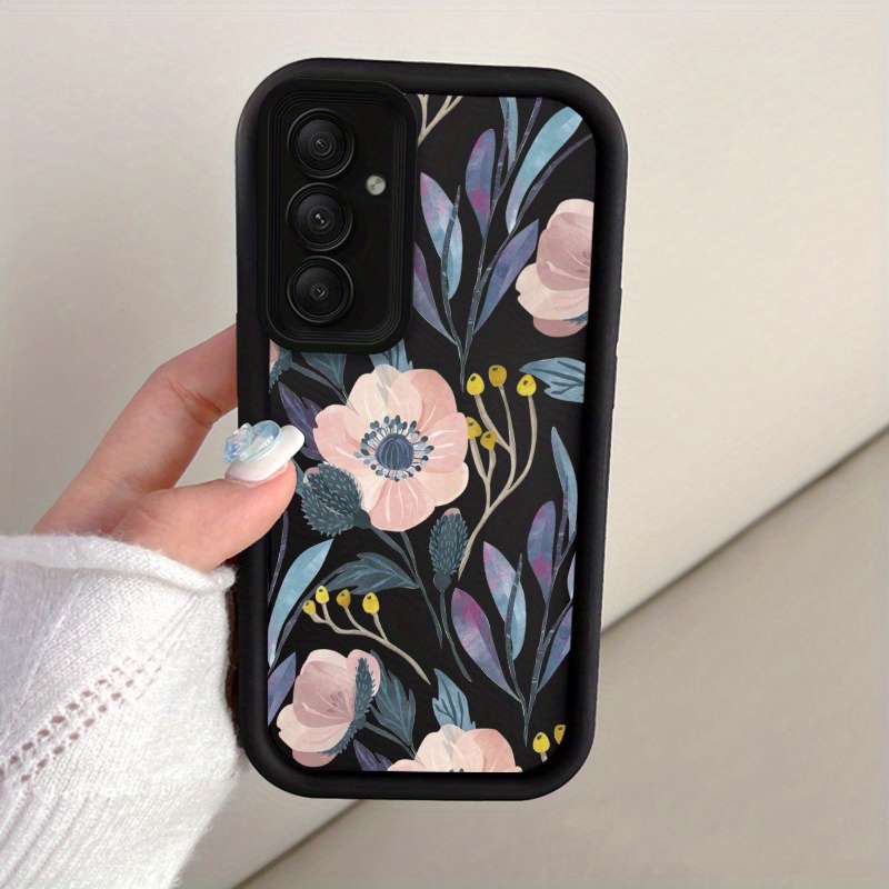 1pc Black For Samsung Galaxy M01s Phone Cases