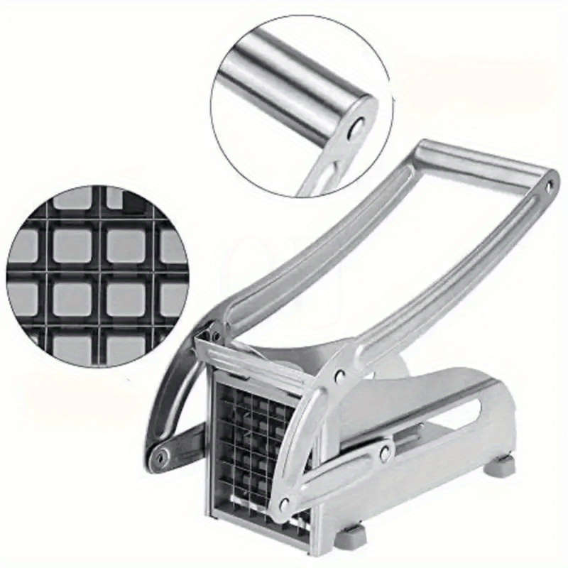 1pc Stainless Steel Fruit Knife Vegetable Knife French Fry Knife Potato Slicer Vegetable Choppe