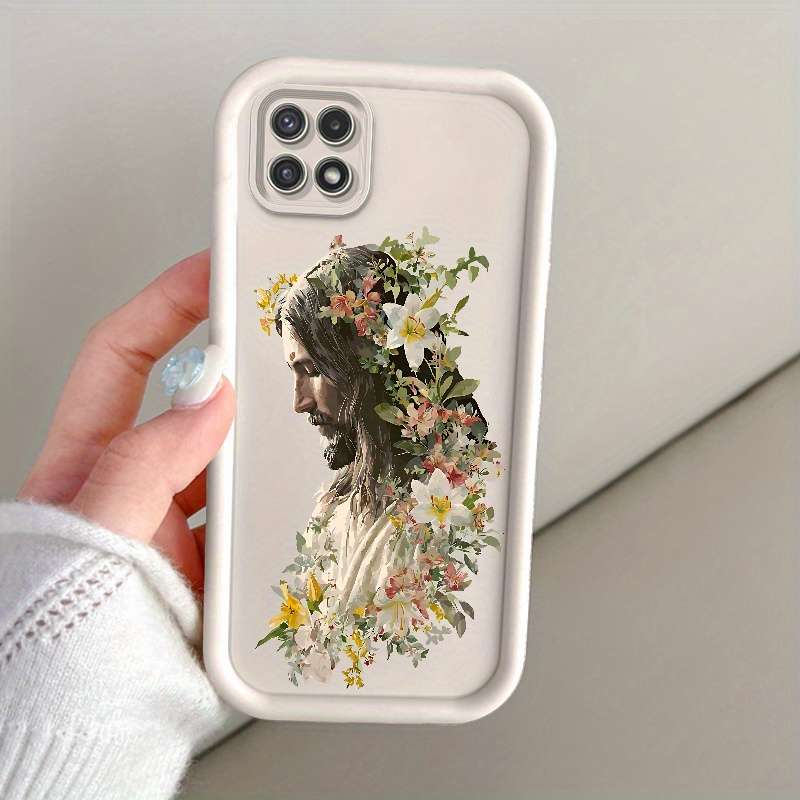 1pc White For Samsung Galaxy A05s Phone Cases