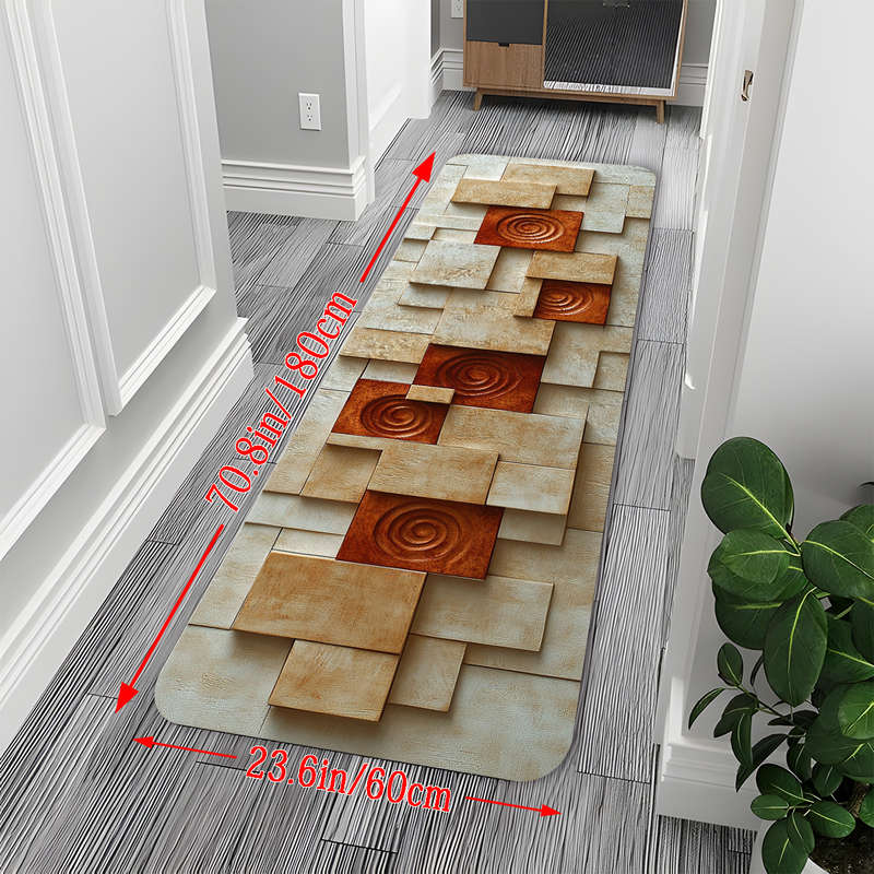 1Pc Mixed Color 24x71inch 60x180cm Floor Mat