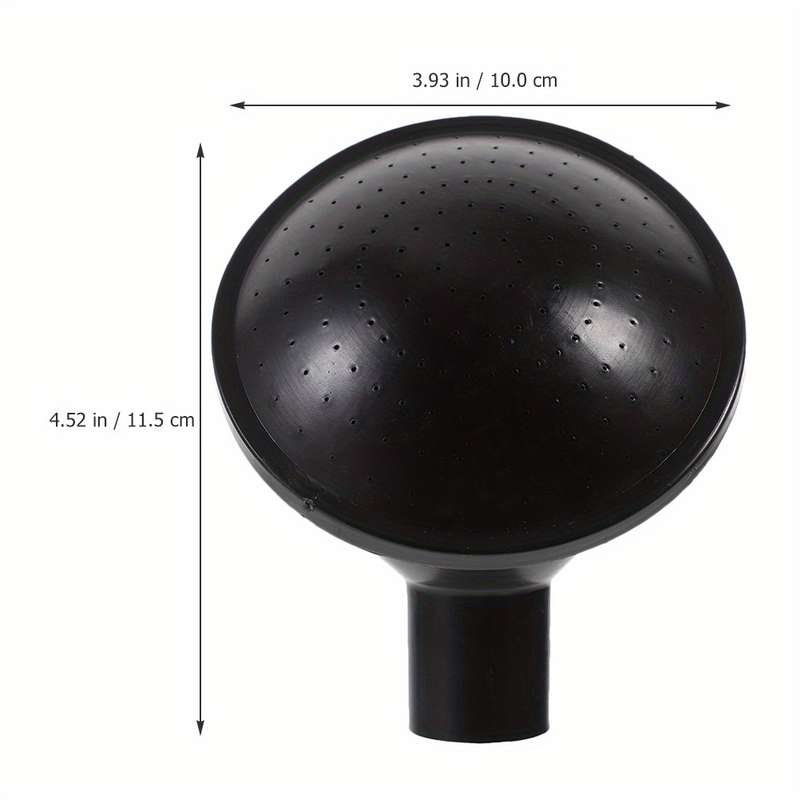 1Pc Black Plastic Watering Can Rose Heads