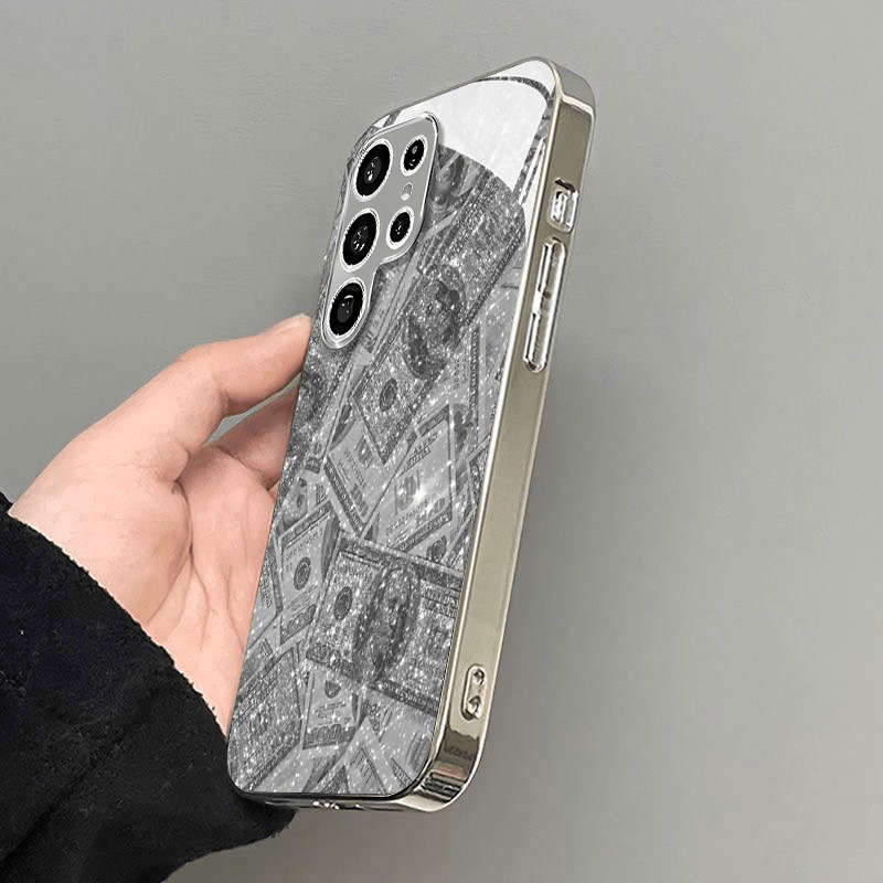 1pc  silvery  For Samsung Galaxy Note 10 Phone Cases