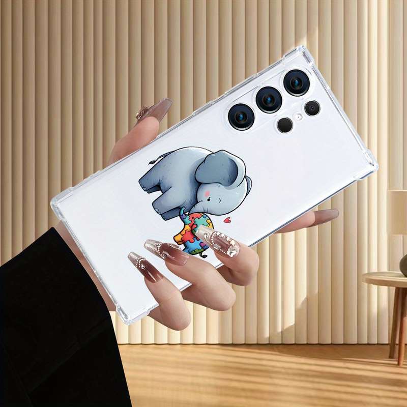 1pc Transparent For Samsung Samsung Galaxy S23 Phone Cases