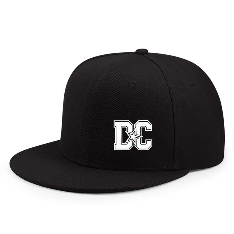 1pc New Design American Casual All-match Hip-hop Hat for Men and Women Fashionable Flat Brim Hat