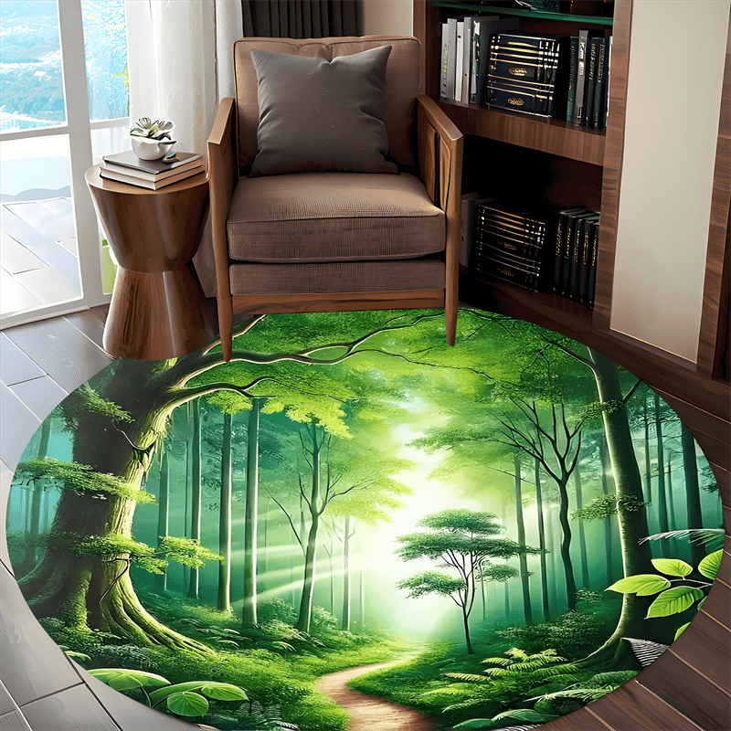 1Pc 39.4x39.4inch 100x100cm Floor Mat