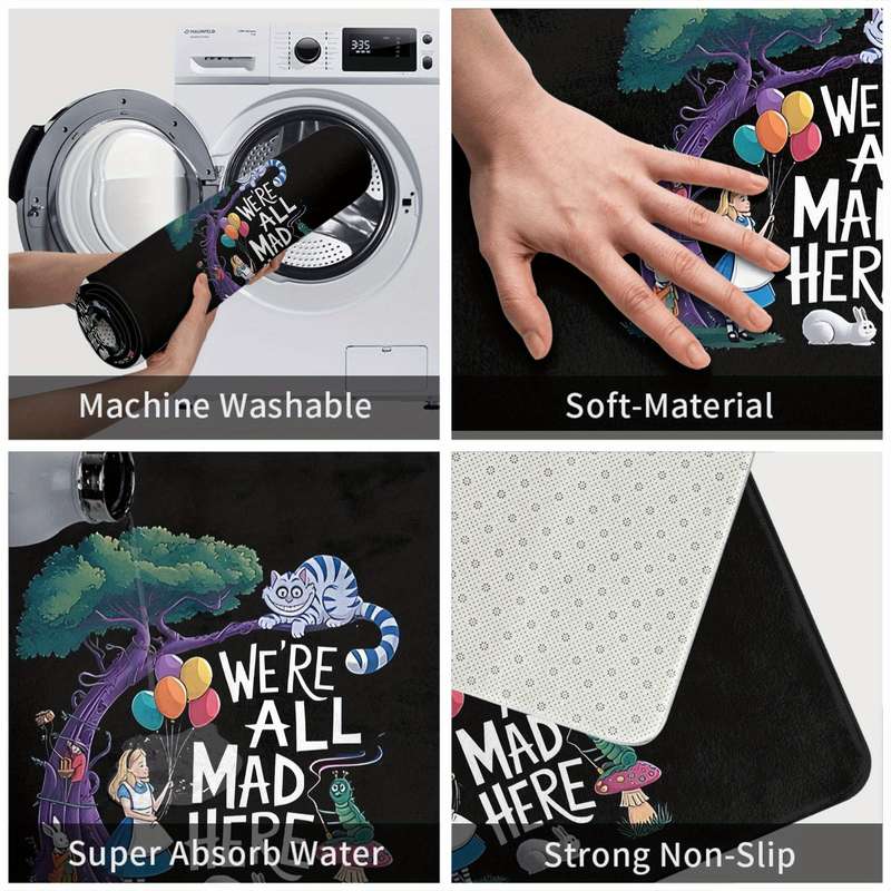1Pc Colorful 40x60cm Floor Mat