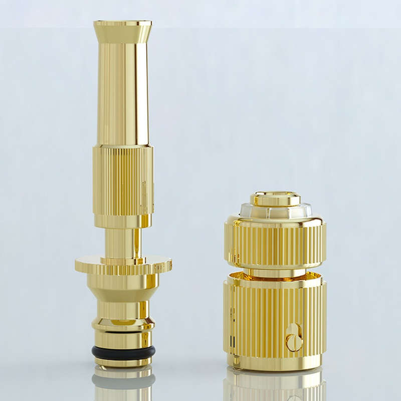 1Pc High Pressure Direct Spray Gun Set Metal Water Nozzle