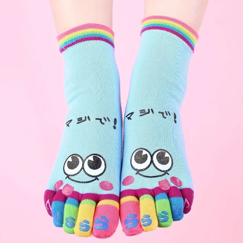 1 Pair White One Size Socks