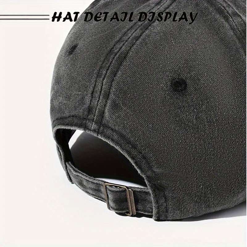 1pc HK Tan Decal 1949 Baseball Cap 100% Cotton Breathable Hat for Men Women Adjustable All-Seas