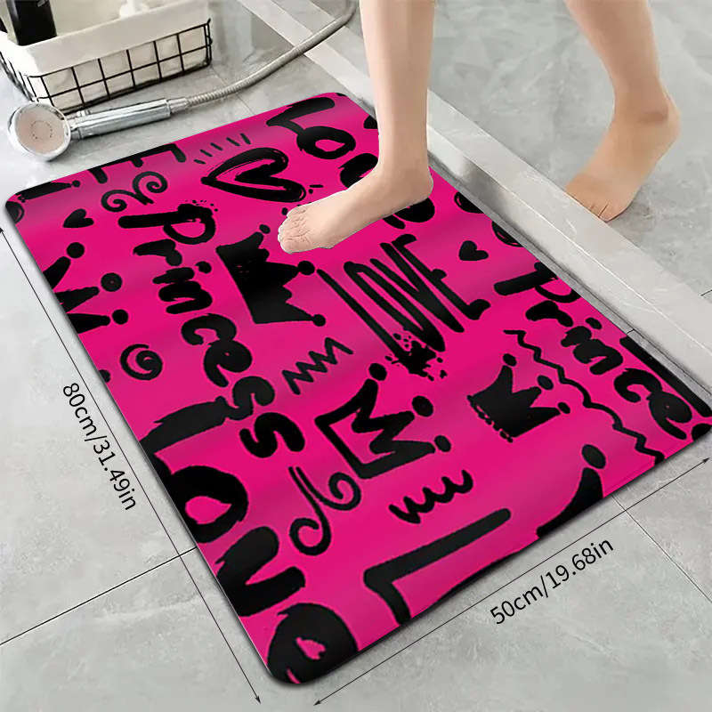 1Pc 50x80cm 19.69x31.5inch Floor Mat